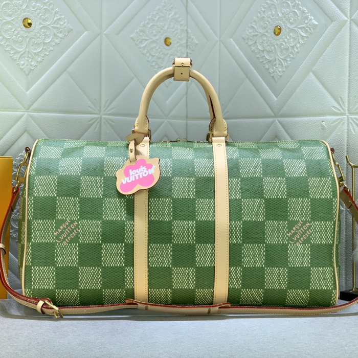 Louis Vuitton Damier Golf  keep all bandou lier 50 Travel Bags Size 50*29*23cm