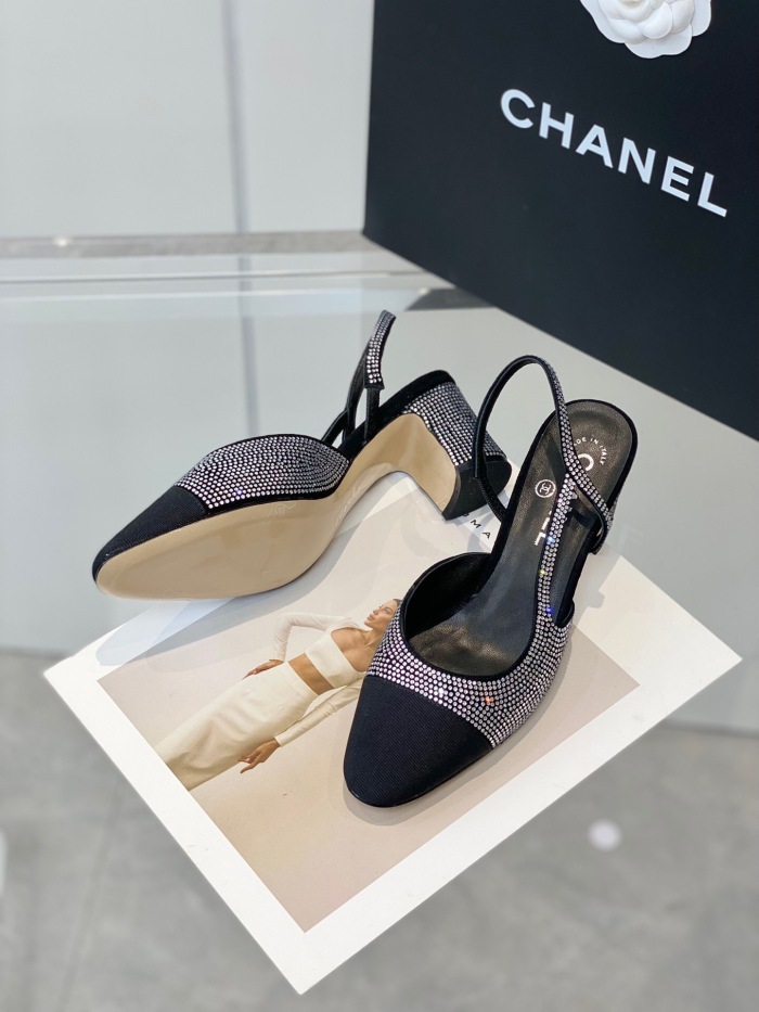 Chanel Slingbacks Pumps Size 35-41 2-Color