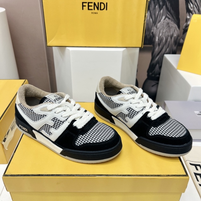 Fendi Match Low Top Sneaker Size 35-45 4-Color