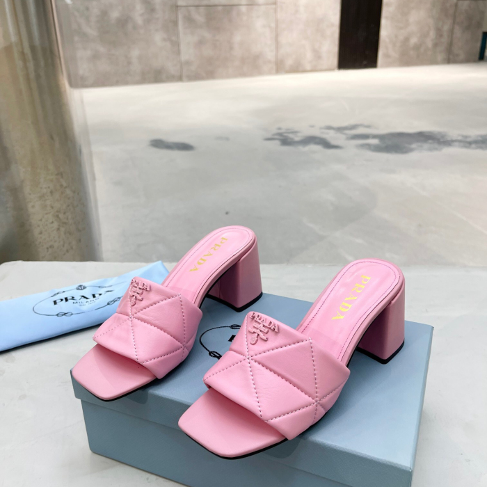 Prada Quilted Leather Pumps Size 35-41 5-Color