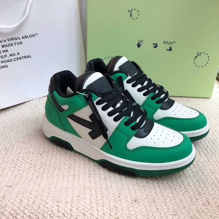 OFF White Out of Office Calf Leather Sneaker Size 36-45