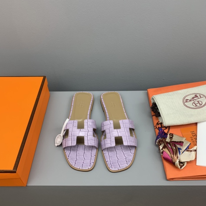 Hermes Oran Slippers Size 35-41  9-Color