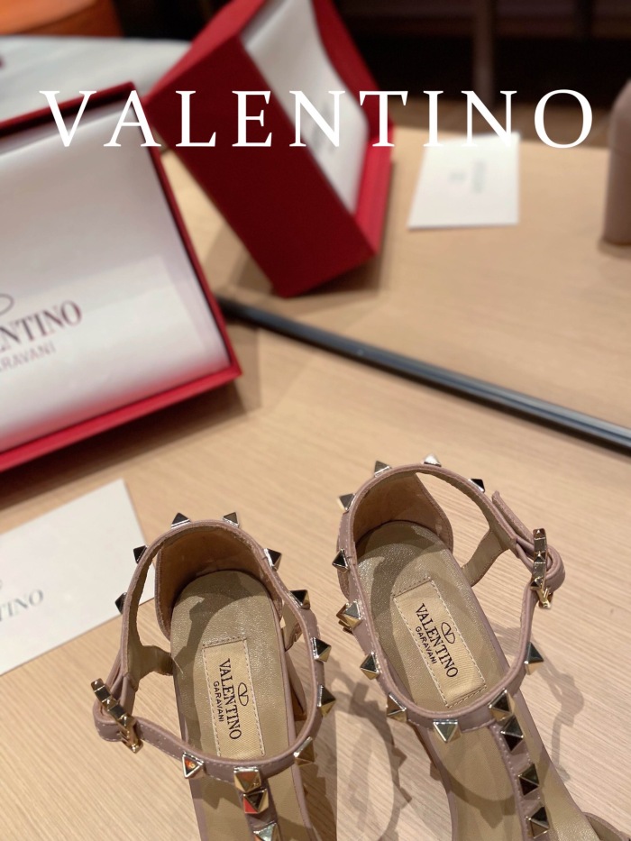 Valentino Rockstud Ankle Strap Pumps Size 35-41 5-Color