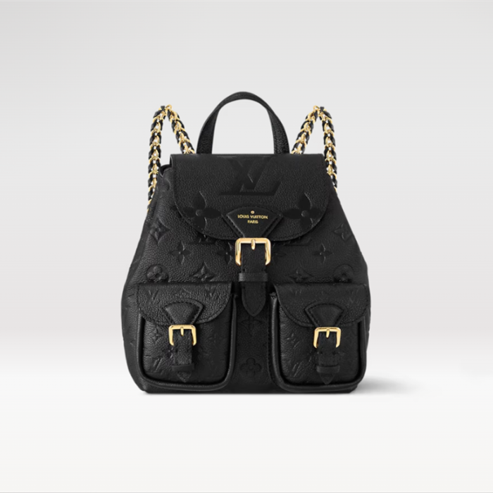 Louis Vuitton Monogram Embossed Backpack Bags 20*22*14cm