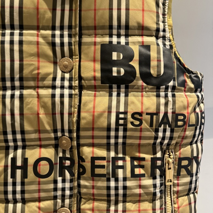 Burberry Unisex Winter Vest Size S-XL