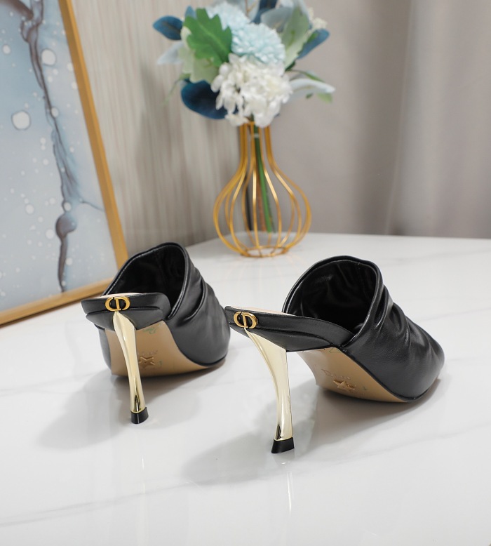 Dior D-Fame Heeled Sandal Pumps Size 35-41 5-Color