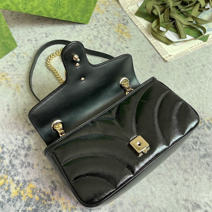 Gucci Kleine GG Marmont Shoulder Bags Size 26*15*7cm