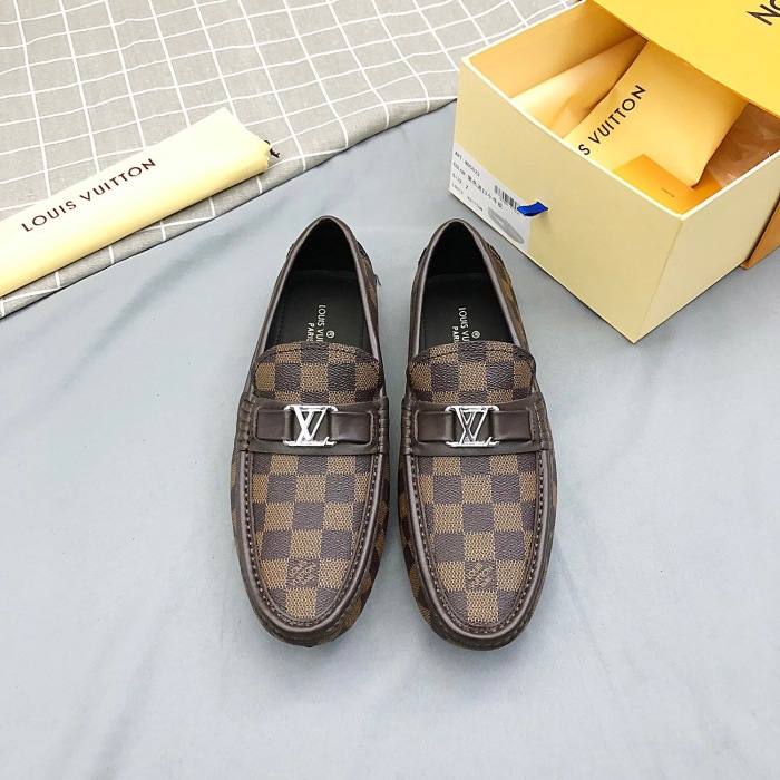 Louis Vuitton Hockenheim Moccasin Loafers Size 39-45 2-Color