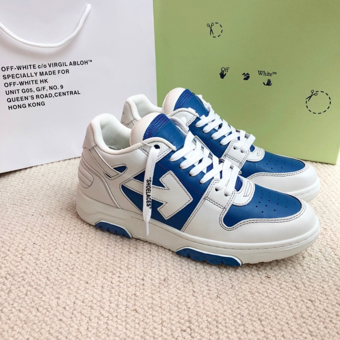 OFF White Out of Office Calf Leather Sneaker Size 36-45