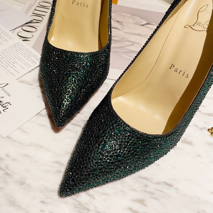 Christian Louboutin Kate Strass Pumps Size 35-41 12-Color