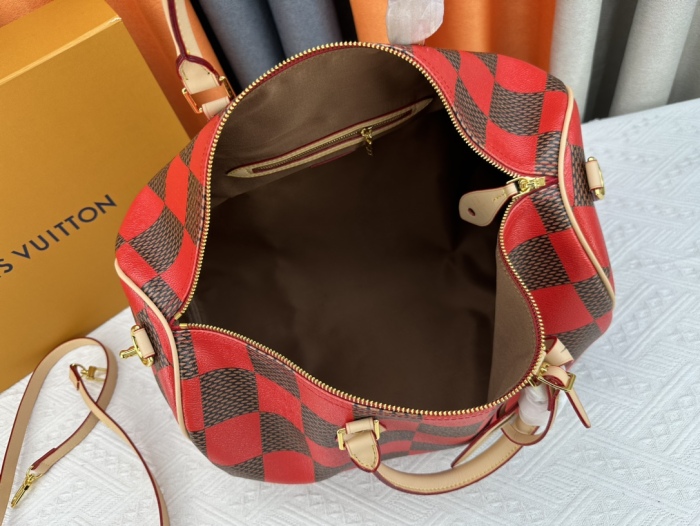 Louis Vuitton M24422 Speedy P9 Bandoulière 40 Monogram Leather Pharrell Williams Travel Bags Size 40*26*23cm