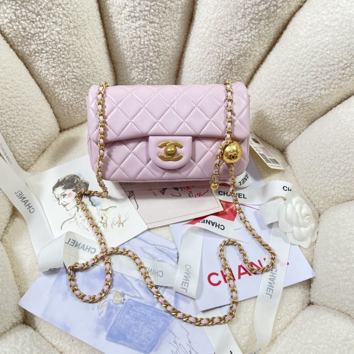 Chanel AS1787 Shoulder Bags Sheepskin 20cm