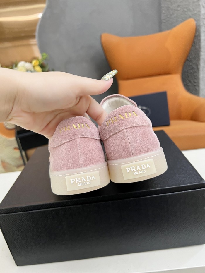 Prada Lane Deer Leather Sneakers Size 36-45