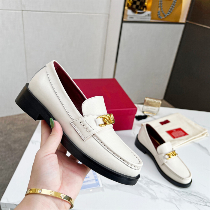 Valentino Volgo Chain Loafer Size 36-45   4-Color