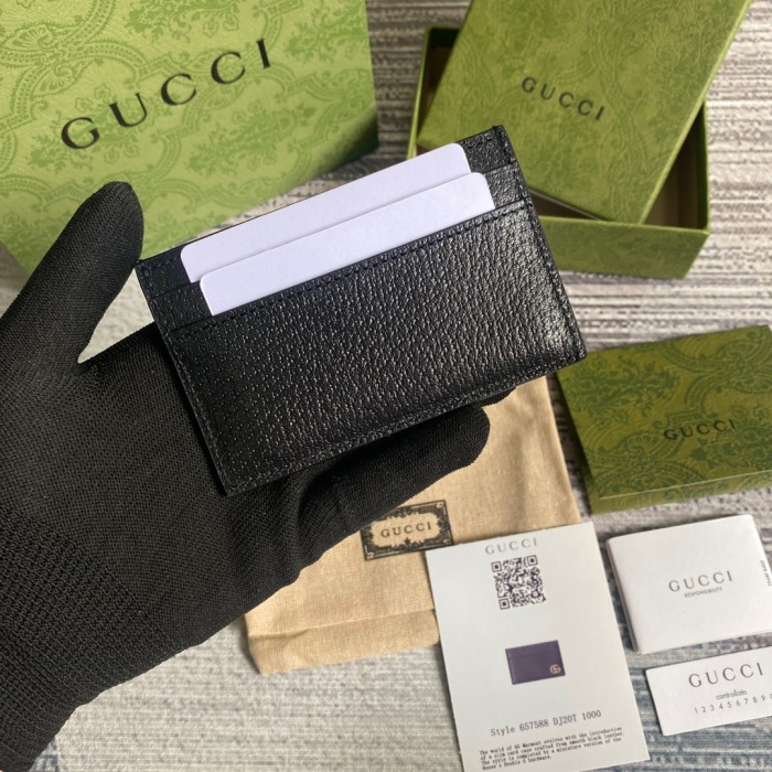 Gucci GG Marmont card case Size 11*7cm Style: 657588