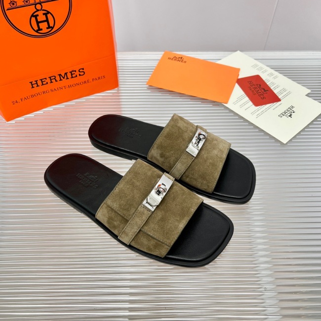 Hermes Gabriel Sandals Size 39-45  4-Color