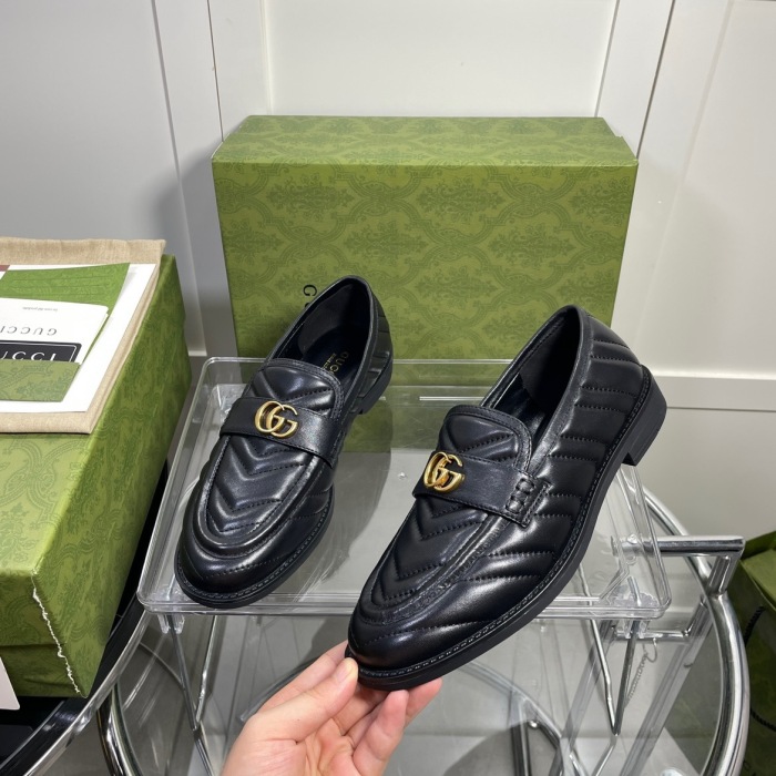 Gucci Loafers with Double G Size 35-41 2-Color