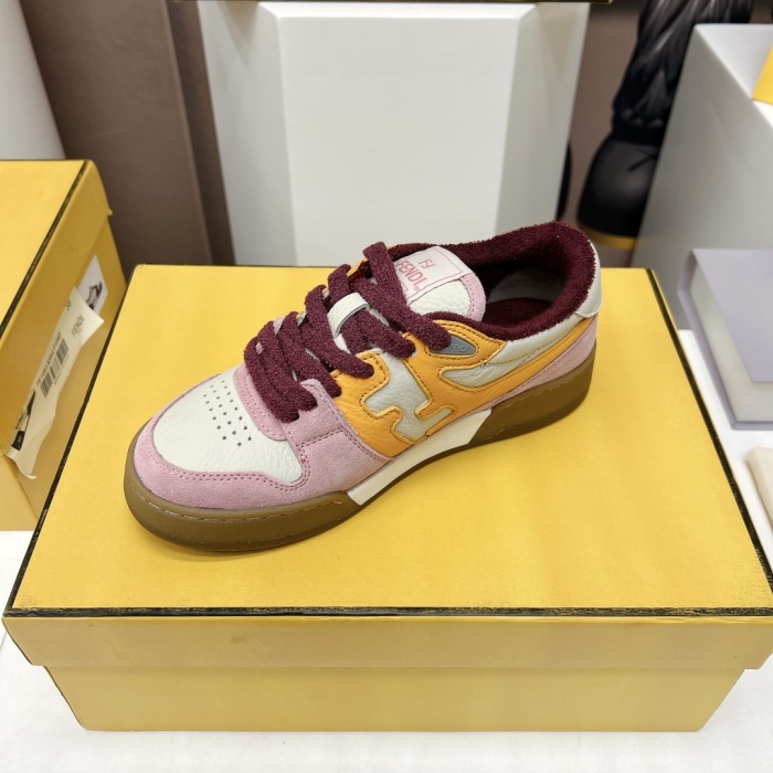 Fendi Match Low Top Sneaker Size 35-45  4-Color