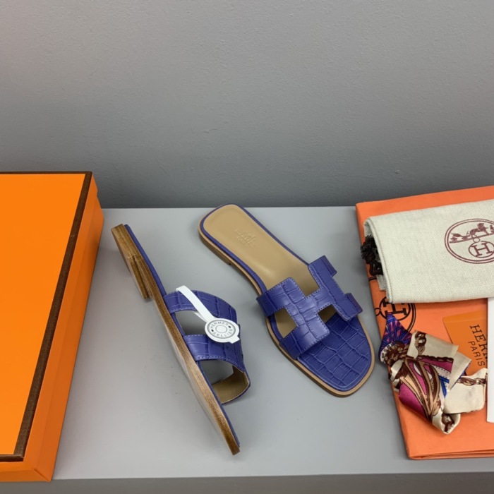 Hermes Oran Slippers Size 35-41  9-Color