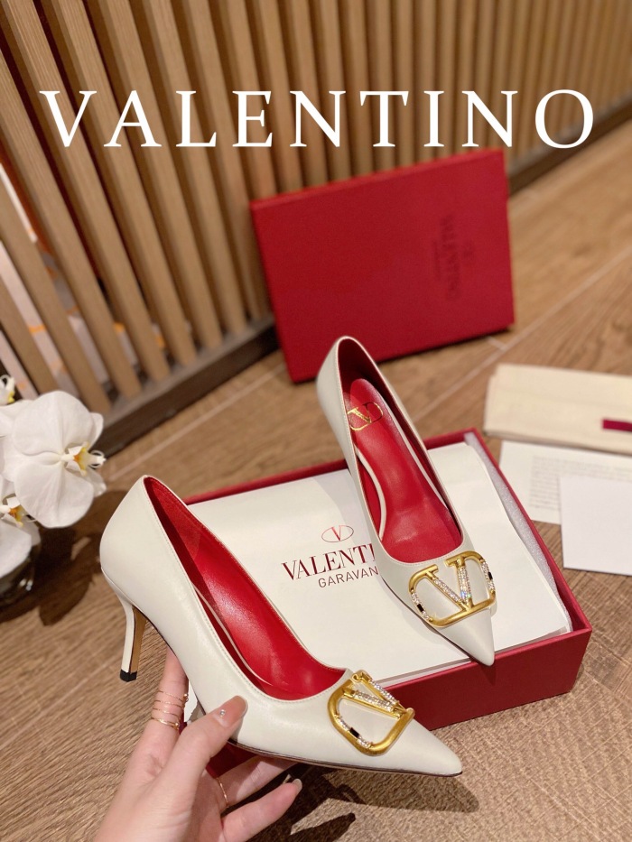 Valentino Vlogo Signature Slingback Pumps Size 35-41 4-Color