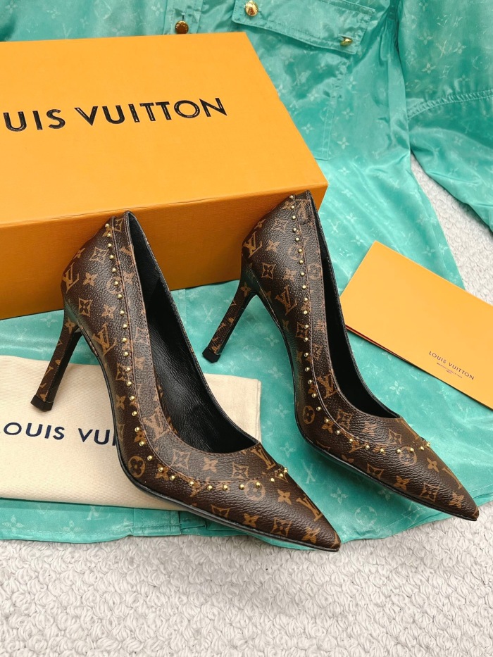Louis Vuitton Signature Pumps Size 35-41 5-Color