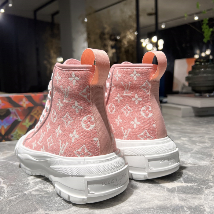 Louis Vuitton Squad High Top Sneaker Size 35-40  2-Color