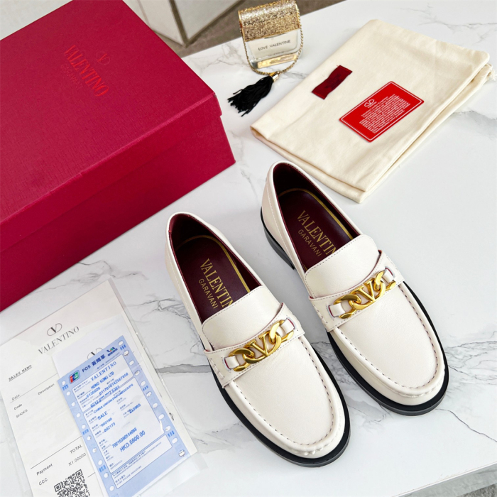 Valentino Volgo Chain Loafer Size 36-45   4-Color