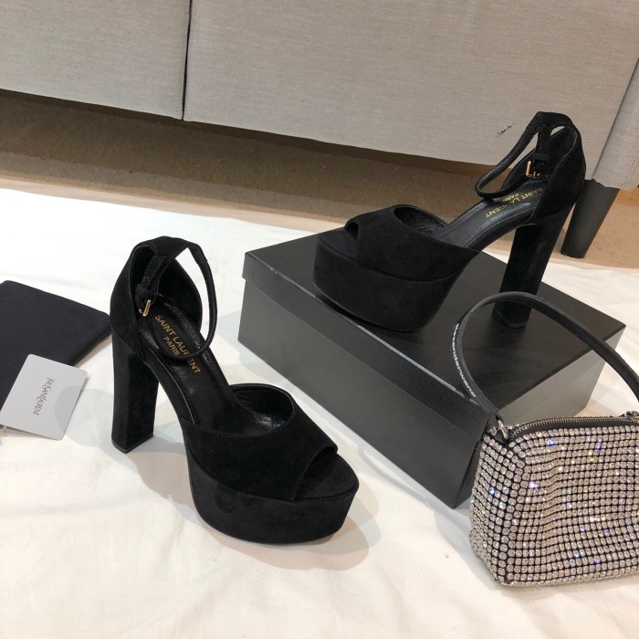 YSL Jodie Platform Pumps Size 35-41 4-Color