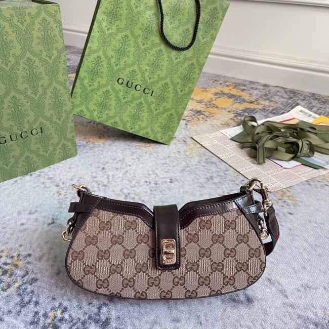 Gucci GG 786015 Moon side Women Shoulder Bags Size 24*12*5cm