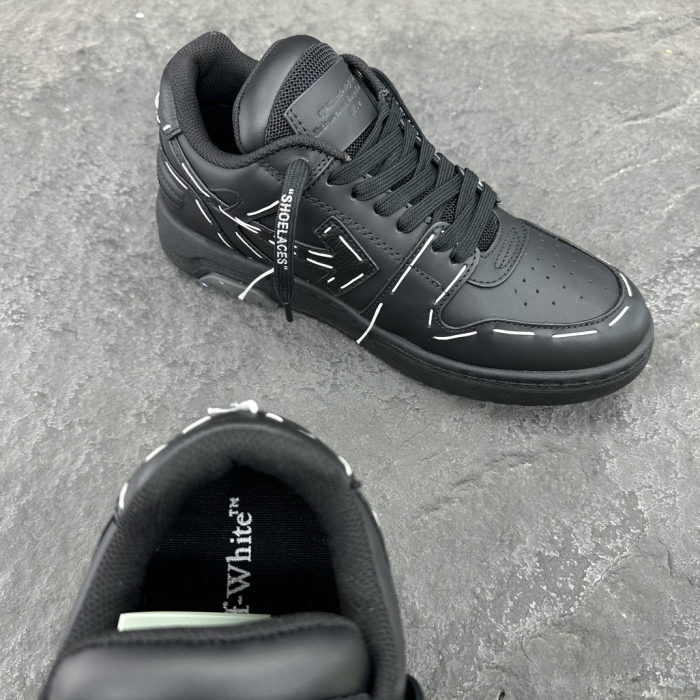 OFF White Out of Office Calf Leather Sneaker Size 36-46