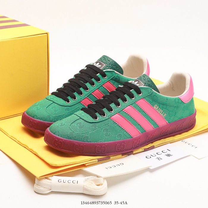 Gucci x Adidas Gazelle Sneaker Size 36-45 4-Color