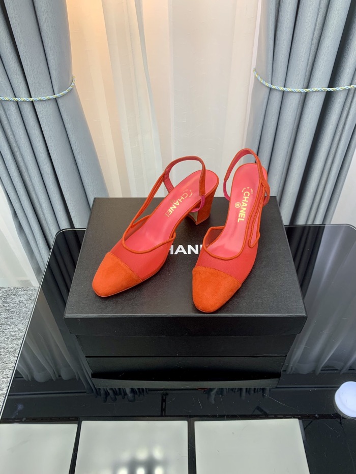 Chanel Slingbacks Pumps Size 35-41 6-Color