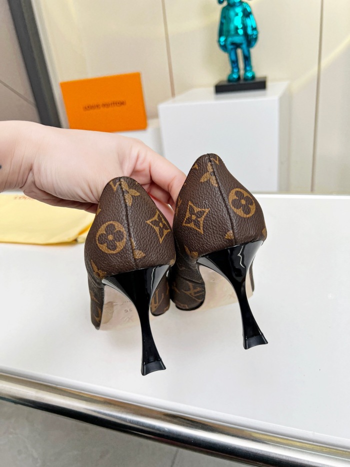 Louis Vuitton Signature Pumps Size 35-41 4-Color