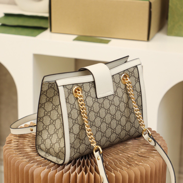 Gucci GG Supreme Padlock Women Shoulder Bags Size 26*18*10cm