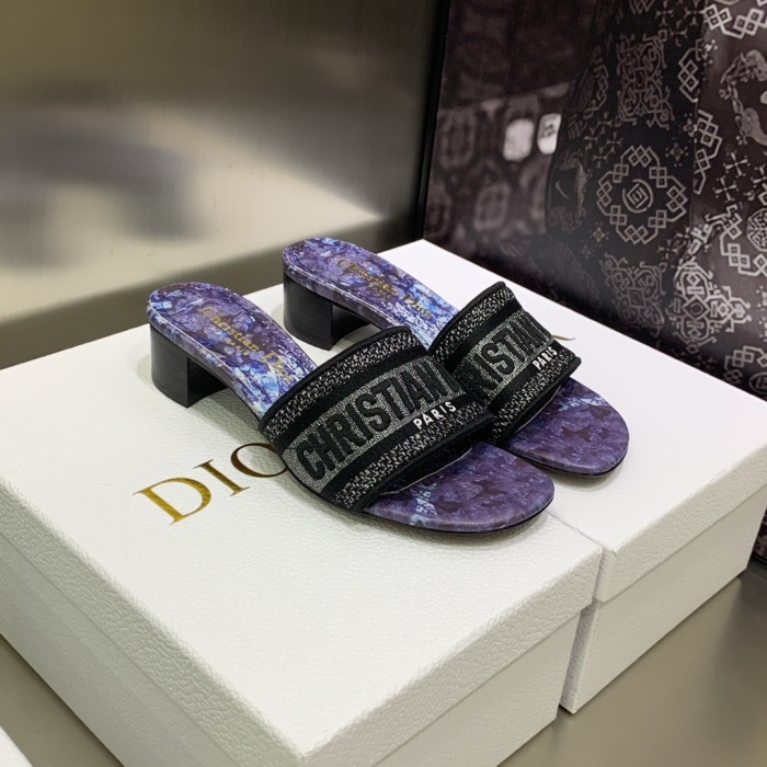 Dior Dway Heeled Sandal Pumps Size 35-41 9-Color
