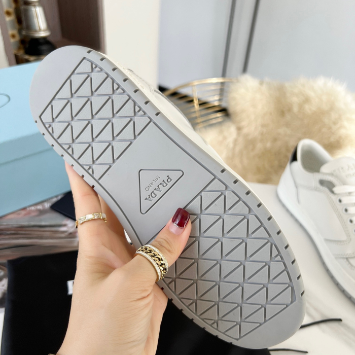 Prada District Leather Sneaker Size 36-45   5-Color