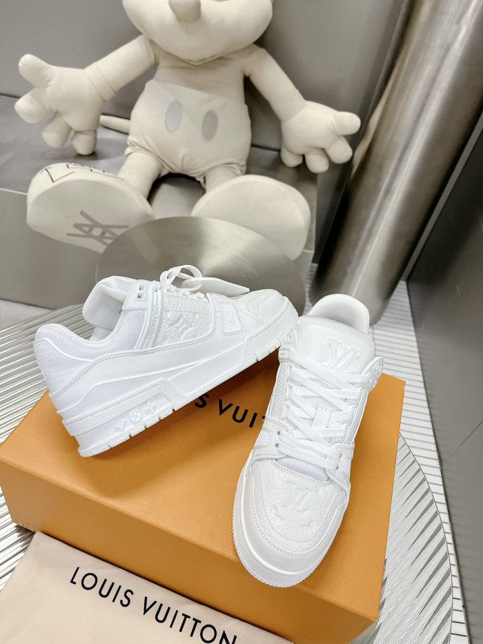 Louis Vuitton Trainer Monogram denim Sneaker Size 36-46