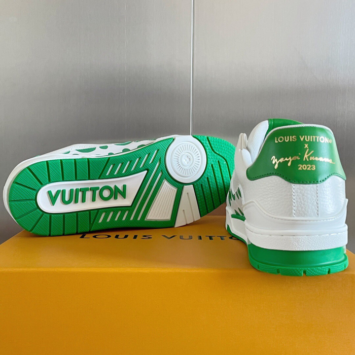 Louis Vuitton x YK LV Trainer Sneaker for Men Size 39-45   3-Color