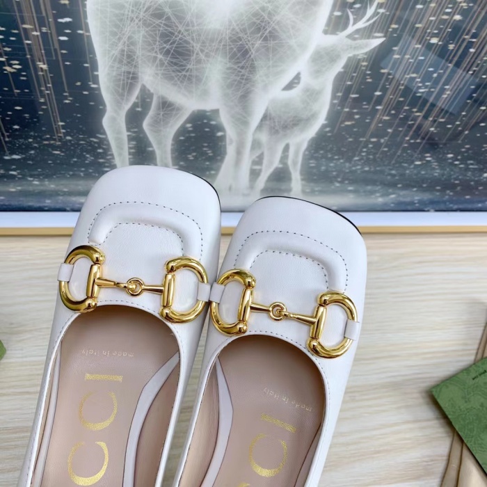 Gucci With Horsebit Pumps Size 35-41 4-Color