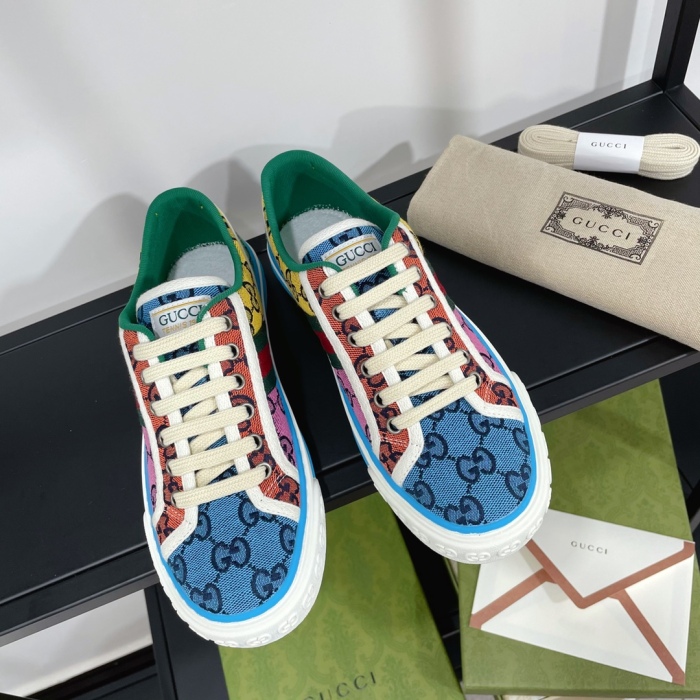 Men's GG Gucci Tennis 1977 sneaker Size 35-46 4-Color