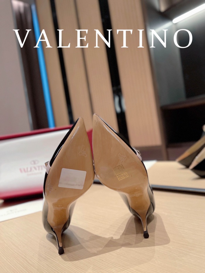 Valentino Rockstud Patent-Leather Pumps Size 35-41 3-Color