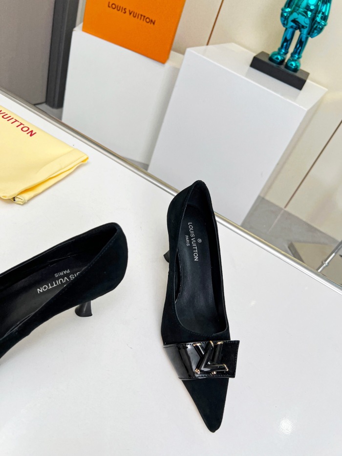 Louis Vuitton Signature Pumps Size 35-41 4-Color