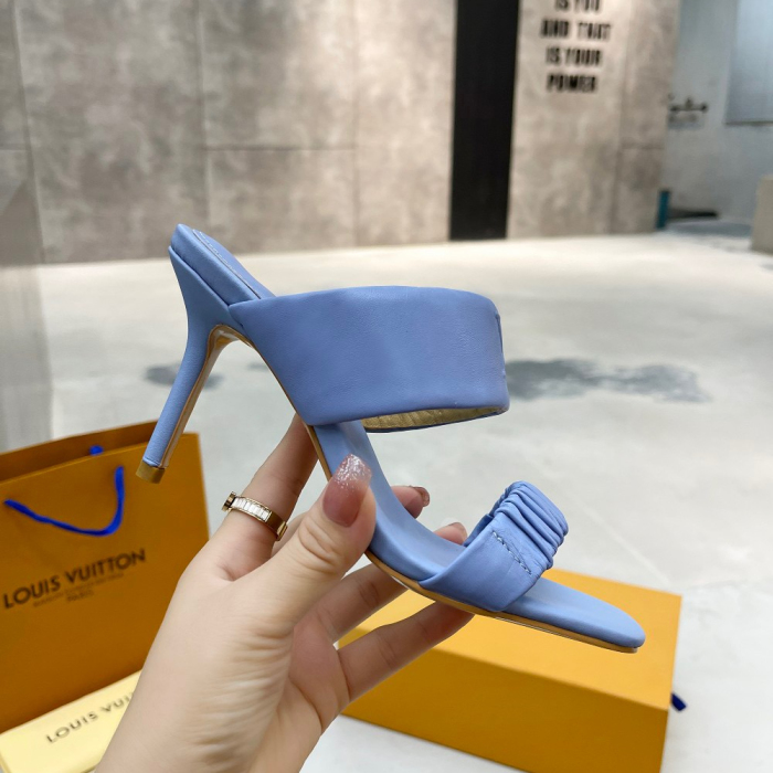 Louis Vuitton Drapy Pumps Size 36-41 Height 8.5cm   4-Color