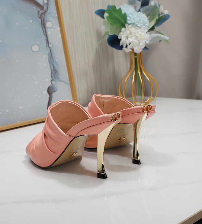 Dior D-Fame Heeled Sandal Pumps Size 35-41 5-Color