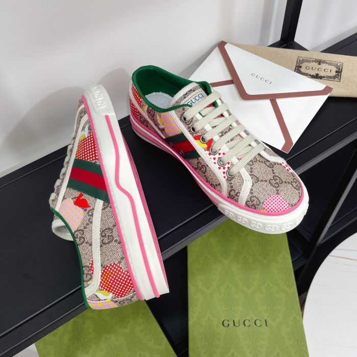 Men's GG Gucci Tennis 1977 sneaker Size 35-46 4-Color