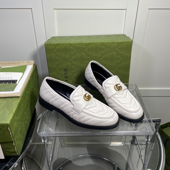 Gucci Loafers with Double G Size 35-41 2-Color