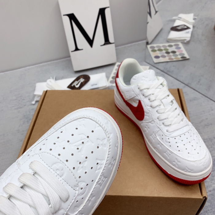 Louis Vuitton x Off White x Air Force 1 Sneaker Size 36-45   9-Color