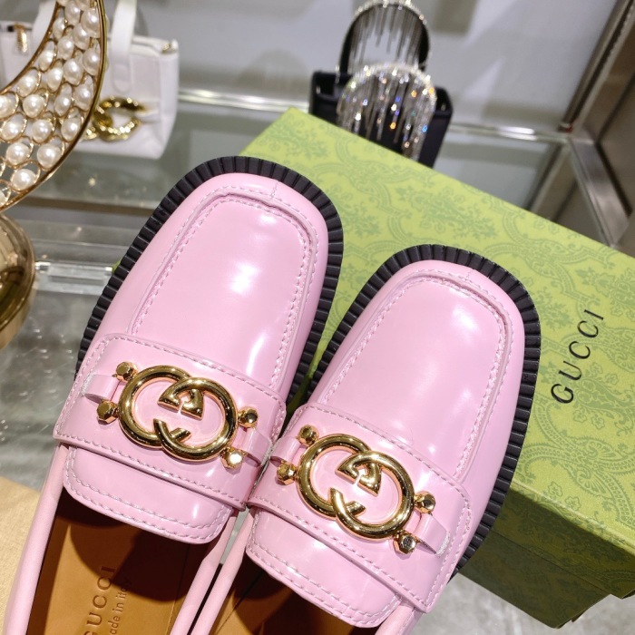 Gucci Loafers with Interlocking G Size 35-41 3-Color
