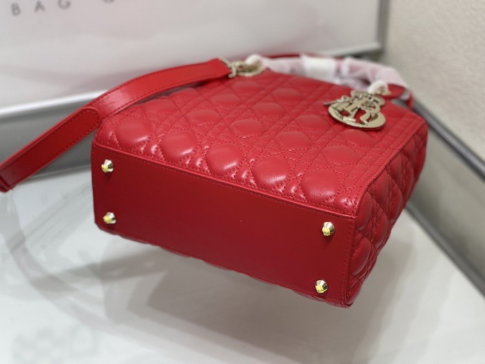 Dior Lady Women Shoulder Bags 24*20*11cm