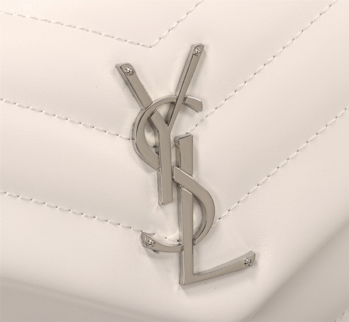 YSL Lou Lou Puffer Women Shoulder Bags Size 24cm